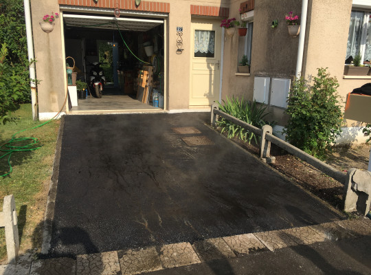 Rénovation d'une entrée de garage | 
