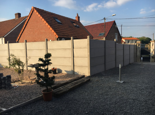 Clôture béton | 