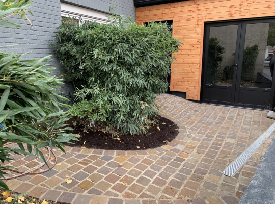 aménagement d'une façade pierre kandla | 