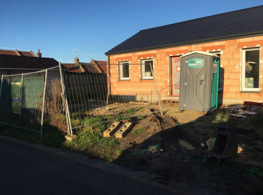 Chantier avant commencement des travaux | 