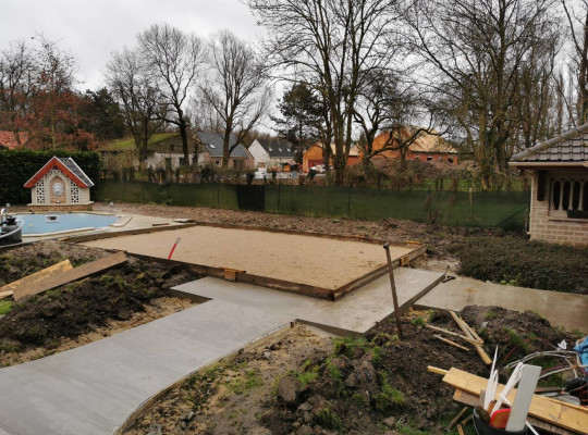 Chantier avant commencement des travaux | 