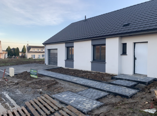 escalier en pavage | 